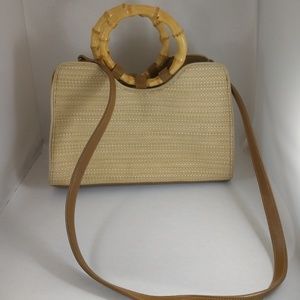 Fossil purse with shoulder strap